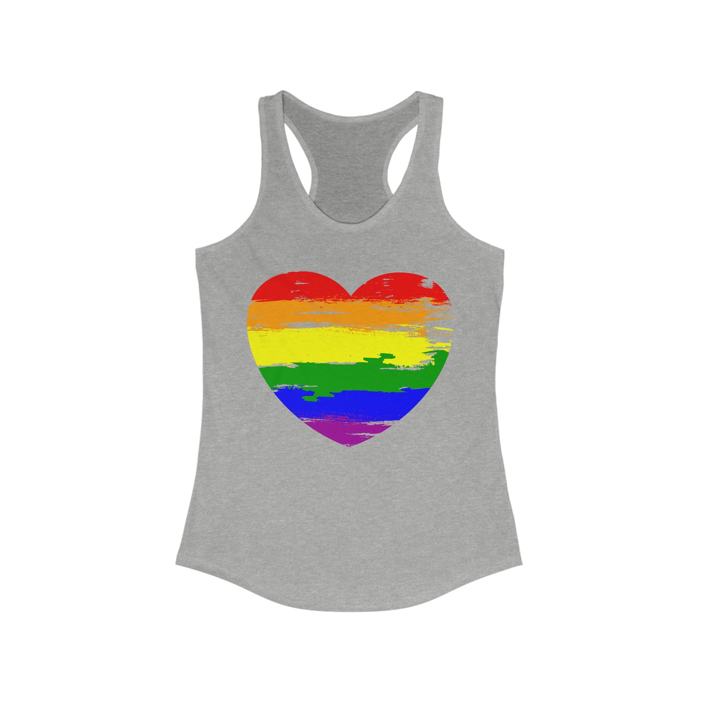 Pride Heart Racerback Tank