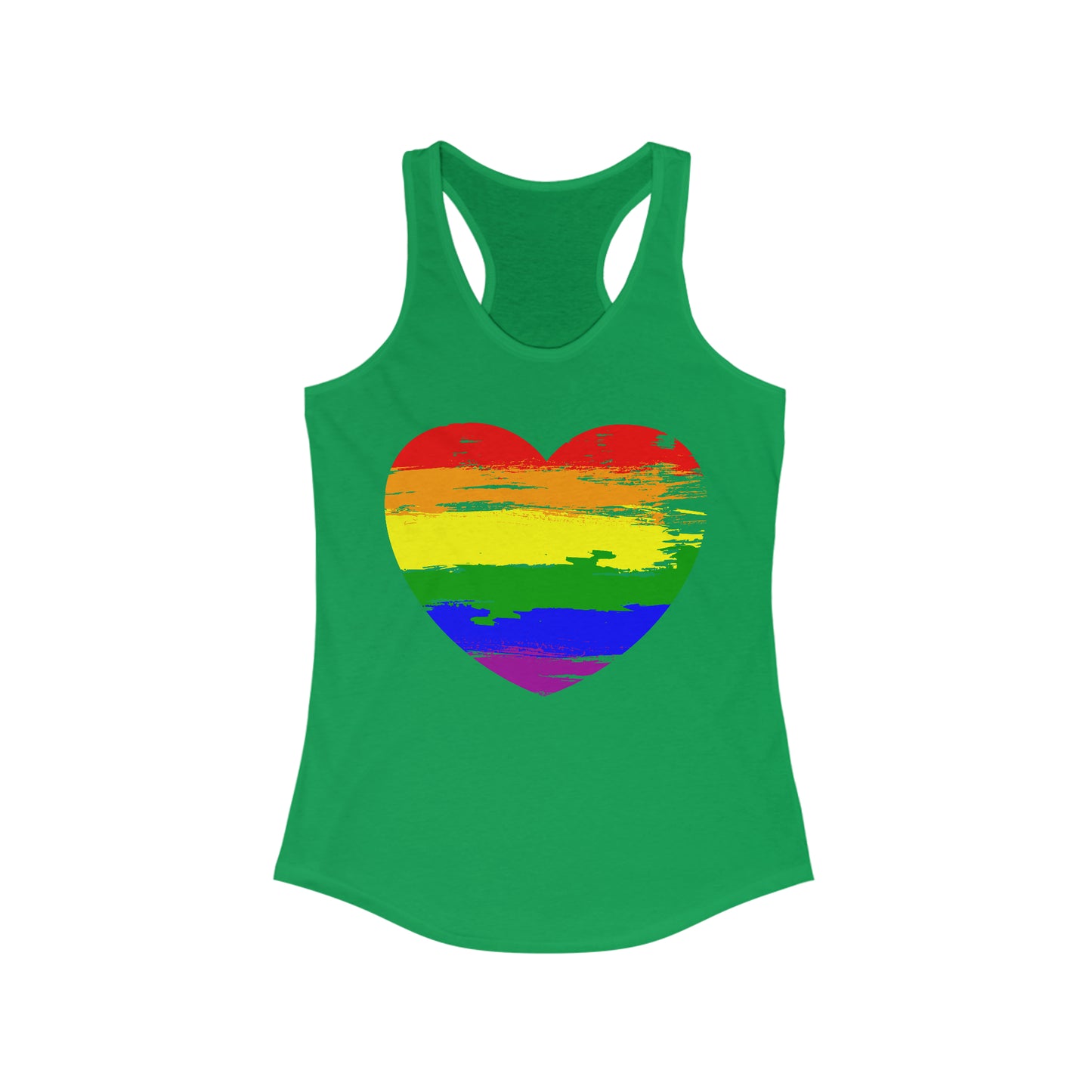 Pride Heart Racerback Tank