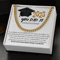 Graduation- Cuban Link Chain