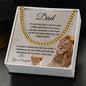 To my dad- Cuban link chain