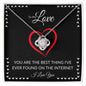 To My Love- Love Knot Necklace