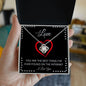 To My Love- Love Knot Necklace