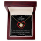 To My Love- Love Knot Necklace