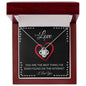 To My Love- Love Knot Necklace