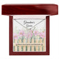 Personalized Vertical Name Necklace - Garden Card