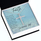 Faith CZ Cross Necklace