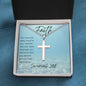 Faith Stainless Cross w/ Ball Chain