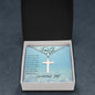 Faith Stainless Cross w/ Ball Chain