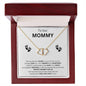To Our Mommy( Expectant Mom-multiples) Solid 10K Gold Pendant