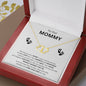 To Our Mommy( Expectant Mom-multiples) Solid 10K Gold Pendant