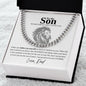 To My Son- Cuban Link