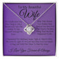 To My Beautiful Wife-Love Knot