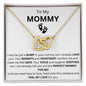 To My Mommy (Expectant Mom) Interlocking Hearts