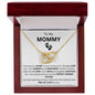 To My Mommy (Expectant Mom) Interlocking Hearts